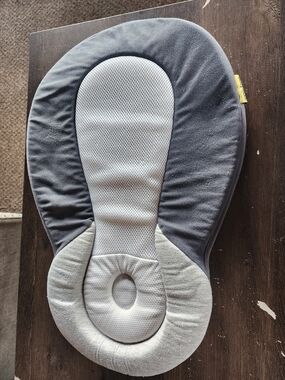 Gray Infant Head & Body Support Cushion by